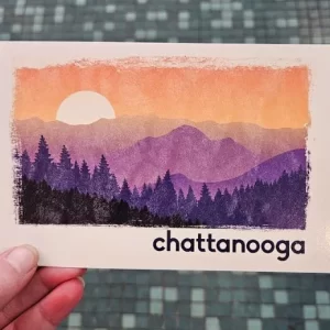 Purple Mountain Majesty Postcard