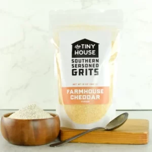 Farmhouse Cheddar Grits-The Tiny House