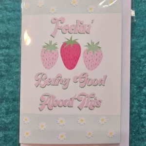 Feeling Berry Good Greeting Card-Wanderland